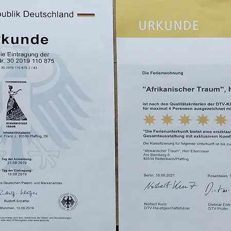 Appartement Eitermoser Afrikanischer Traum